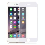 Iphone 6s Plus Full Tempered Glass, Sensitive touch, 9H Hardness, Anti-Scratch Edge to Edge Full Glue Tempered Mobile Screen protector (White)