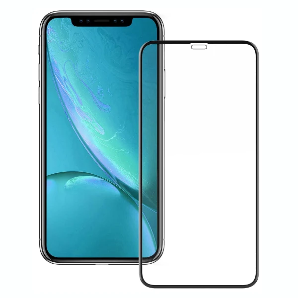 Iphone X Full Tempered Glass, Sensitive touch, 9H Hardness, Anti-Scratch Edge to Edge Full Glue Tempered Mobile Screen protector