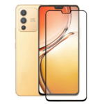 Vivo V23 5G Full Tempered Glass, Sensitive touch, 9H Hardness, Anti-Scratch Edge to Edge Full Glue Tempered Mobile Screen protector