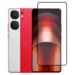 (Pack of 3) IQOO Neo9 Pro 5G Full Tempered Glass Screen Protector – Military-Grade Durability, High-Density Glass, 9H Hardness, Anti-Scratch, Sensitive Touch, Edge-to-Edge, Full Glue Coverage, Bubble-Free