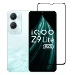 (Pack of 3) IQOO Z6 Lite 5G Full Tempered Glass Screen Protector – Military-Grade Durability, High-Density Glass, 9H Hardness, Anti-Scratch, Sensitive Touch, Edge-to-Edge, Full Glue Coverage, Bubble-Free