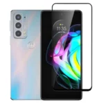 (Pack of 3) Motorola Moto Edge 20 5G Full Tempered Glass Screen Protector – Military-Grade Durability, High-Density Glass, 9H Hardness, Anti-Scratch, Sensitive Touch, Edge-to-Edge, Full Glue Coverage, Bubble-Free