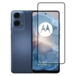 (Pack of 3) Motorola Moto G24 Power Full Tempered Glass Screen Protector – Military-Grade Durability, High-Density Glass, 9H Hardness, Anti-Scratch, Sensitive Touch, Edge-to-Edge, Full Glue Coverage, Bubble-Free
