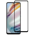 (Pack of 3) Motorola Moto G40 Fusion Full Tempered Glass Screen Protector – Military-Grade Durability, High-Density Glass, 9H Hardness, Anti-Scratch, Sensitive Touch, Edge-to-Edge, Full Glue Coverage, Bubble-Free