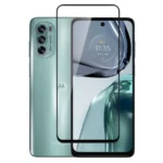 (Pack of 3) Motorola Moto G62 5G Full Tempered Glass Screen Protector – Military-Grade Durability, High-Density Glass, 9H Hardness, Anti-Scratch, Sensitive Touch, Edge-to-Edge, Full Glue Coverage, Bubble-Free