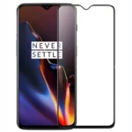 (Pack of 3) OnePlus 6T Full Tempered Glass Screen Protector – Military-Grade Durability, High-Density Glass, 9H Hardness, Anti-Scratch, Sensitive Touch, Edge-to-Edge, Full Glue Coverage, Bubble-Free