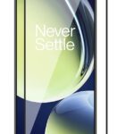 (Pack of 3) OnePlus Nord CE 3 Lite 5G Full Tempered Glass Screen Protector – Military-Grade Durability, High-Density Glass, 9H Hardness, Anti-Scratch, Sensitive Touch, Edge-to-Edge, Full Glue Coverage, Bubble-Free