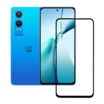 (Pack of 3) OnePlus Nord CE4 Lite 5G Full Tempered Glass Screen Protector – Military-Grade Durability, High-Density Glass, 9H Hardness, Anti-Scratch, Sensitive Touch, Edge-to-Edge, Full Glue Coverage, Bubble-Free