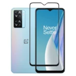(Pack of 3) OnePlus Nord N20 SE Full Tempered Glass Screen Protector – Military-Grade Durability, High-Density Glass, 9H Hardness, Anti-Scratch, Sensitive Touch, Edge-to-Edge, Full Glue Coverage, Bubble-Free