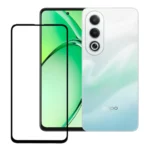 (Pack of 3) Oppo K12x 5G Full Tempered Glass Screen Protector – Military-Grade Durability, High-Density Glass, 9H Hardness, Anti-Scratch, Sensitive Touch, Edge-to-Edge, Full Glue Coverage, Bubble-Free