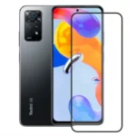 (Pack of 3) Redmi Note 11 Pro Full Tempered Glass Screen Protector – Military-Grade Durability, High-Density Glass, 9H Hardness, Anti-Scratch, Sensitive Touch, Edge-to-Edge, Full Glue Coverage, Bubble-Free