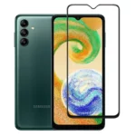 (Pack of 3) Samsung Galaxy A04s Full Tempered Glass Screen Protector – Military-Grade Durability, High-Density Glass, 9H Hardness, Anti-Scratch, Sensitive Touch, Edge-to-Edge, Full Glue Coverage, Bubble-Free