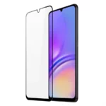 (Pack of 3) Samsung Galaxy A05 4G Full Tempered Glass Screen Protector – Military-Grade Durability, High-Density Glass, 9H Hardness, Anti-Scratch, Sensitive Touch, Edge-to-Edge, Full Glue Coverage, Bubble-Free