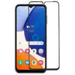 (Pack of 3) Samsung Galaxy A14 5G Full Tempered Glass Screen Protector – Military-Grade Durability, High-Density Glass, 9H Hardness, Anti-Scratch, Sensitive Touch, Edge-to-Edge, Full Glue Coverage, Bubble-Free