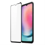 (Pack of 3) Samsung Galaxy A24 5G Full Tempered Glass Screen Protector – Military-Grade Durability, High-Density Glass, 9H Hardness, Anti-Scratch, Sensitive Touch, Edge-to-Edge, Full Glue Coverage, Bubble-Free