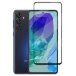 (Pack of 3) Samsung Galaxy F55 5G Full Tempered Glass Screen Protector – Military-Grade Durability, High-Density Glass, 9H Hardness, Anti-Scratch, Sensitive Touch, Edge-to-Edge, Full Glue Coverage, Bubble-Free