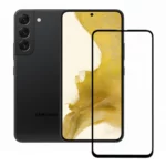 (Pack of 3) Samsung Galaxy S22 Plus 5G Full Tempered Glass Screen Protector – Military-Grade Durability, High-Density Glass, 9H Hardness, Anti-Scratch, Sensitive Touch, Edge-to-Edge, Full Glue Coverage, Bubble-Free